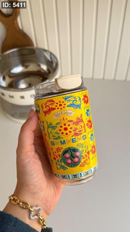 مج حراري ستيل من SMEG (240 مل)