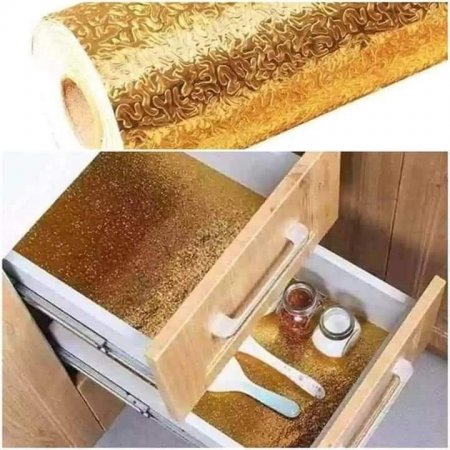 رول لاصق ذهبي